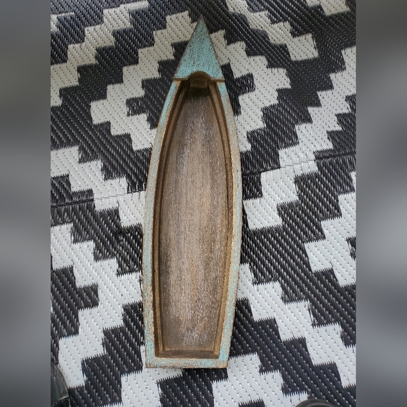 Hobby Lobby Other - New Hobby Lobby Rustic Distressed Wooden Tabletop Centerpiece Boat